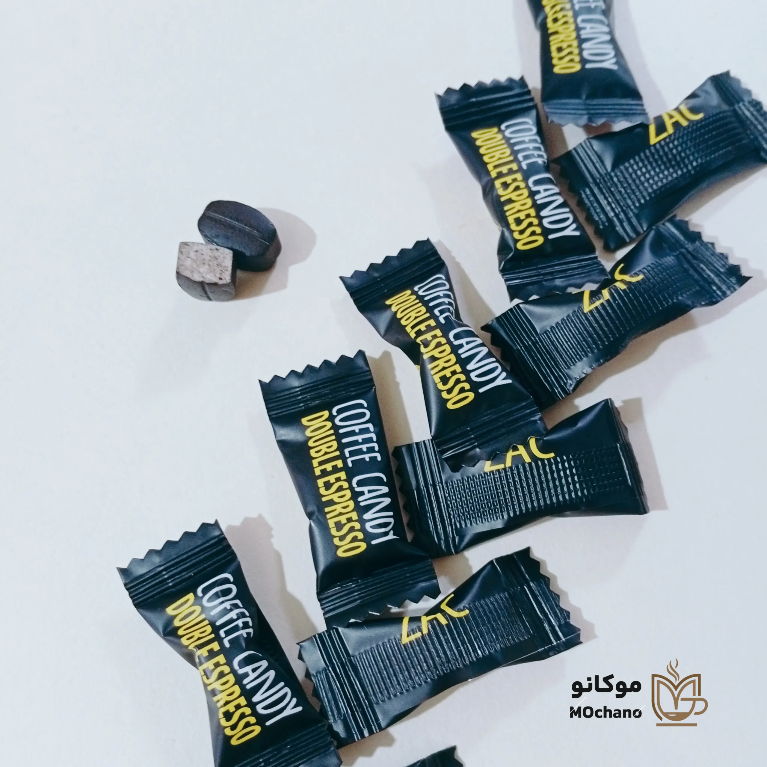 قرص قهوه دبل اسپرسو کافی کندی اصل،آبنبات قهوه دبل اسپرسو-شکلات قهوه - تصویر 6