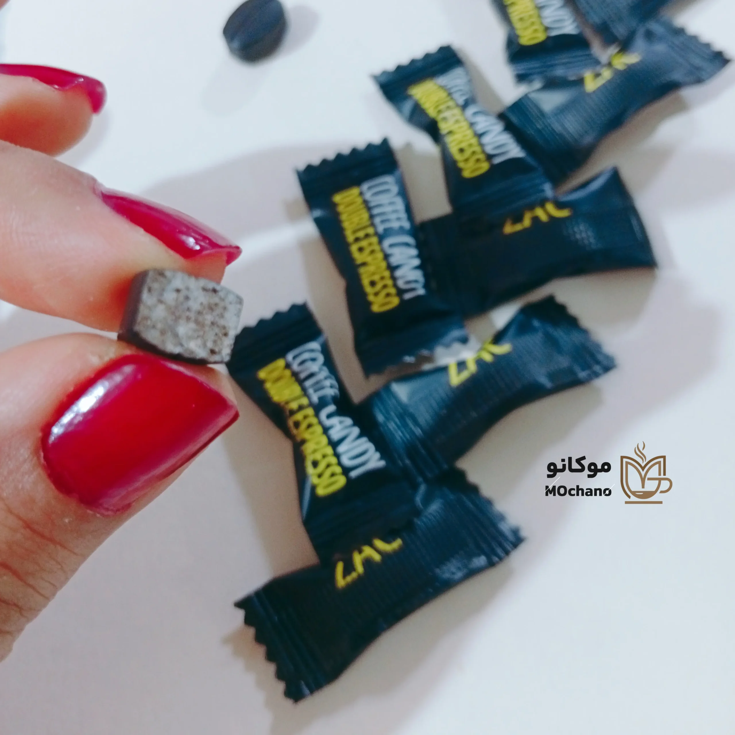قرص قهوه دبل اسپرسو کافی کندی اصل،آبنبات قهوه دبل اسپرسو-شکلات قهوه - تصویر 7