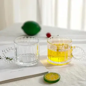 لیوان دسته مرواریدی ۳ تایی، ماگ دسته مرواریدی ملورین
